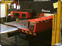 A robotic work cell or other dangerous machinery often needs protection around the perimeter area to prevent personnel from coming into contact with the dangerous moving parts of the machine.